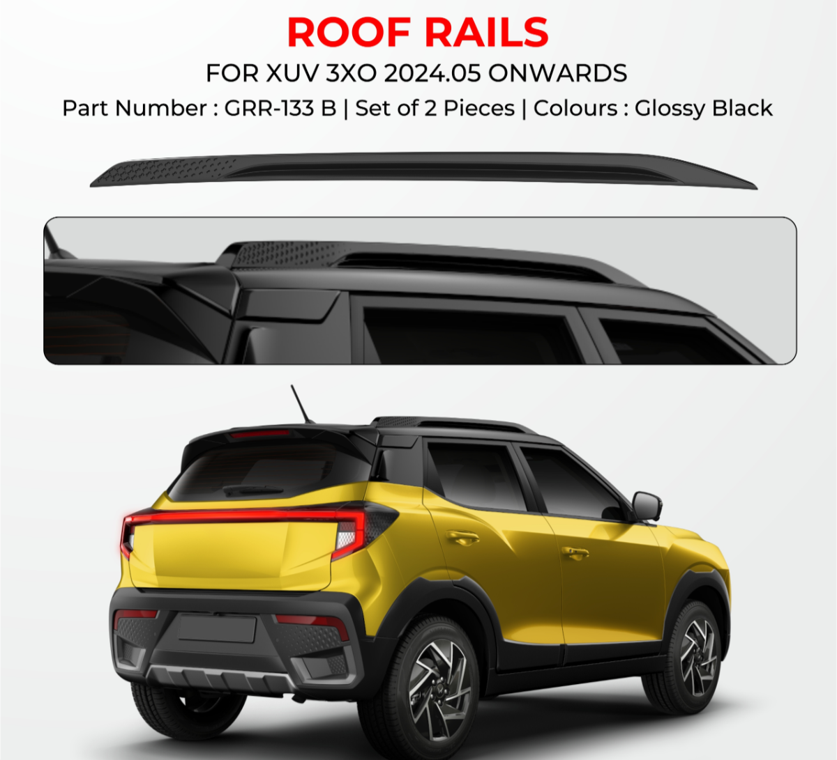 Mahindra 3XO Roof Rail